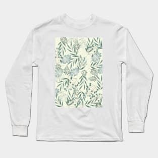 Floral Pattern Long Sleeve T-Shirt